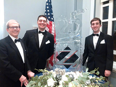 (left to right): Mike Zinser, Senior Attorney Glenn Plosa and Associate Attorney Andrew Gossett at Schermerhorn Symphony Center